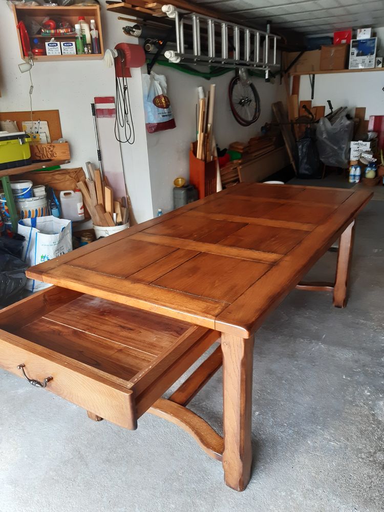 Table salle � manger ch�ne massif 0 Queige (73)