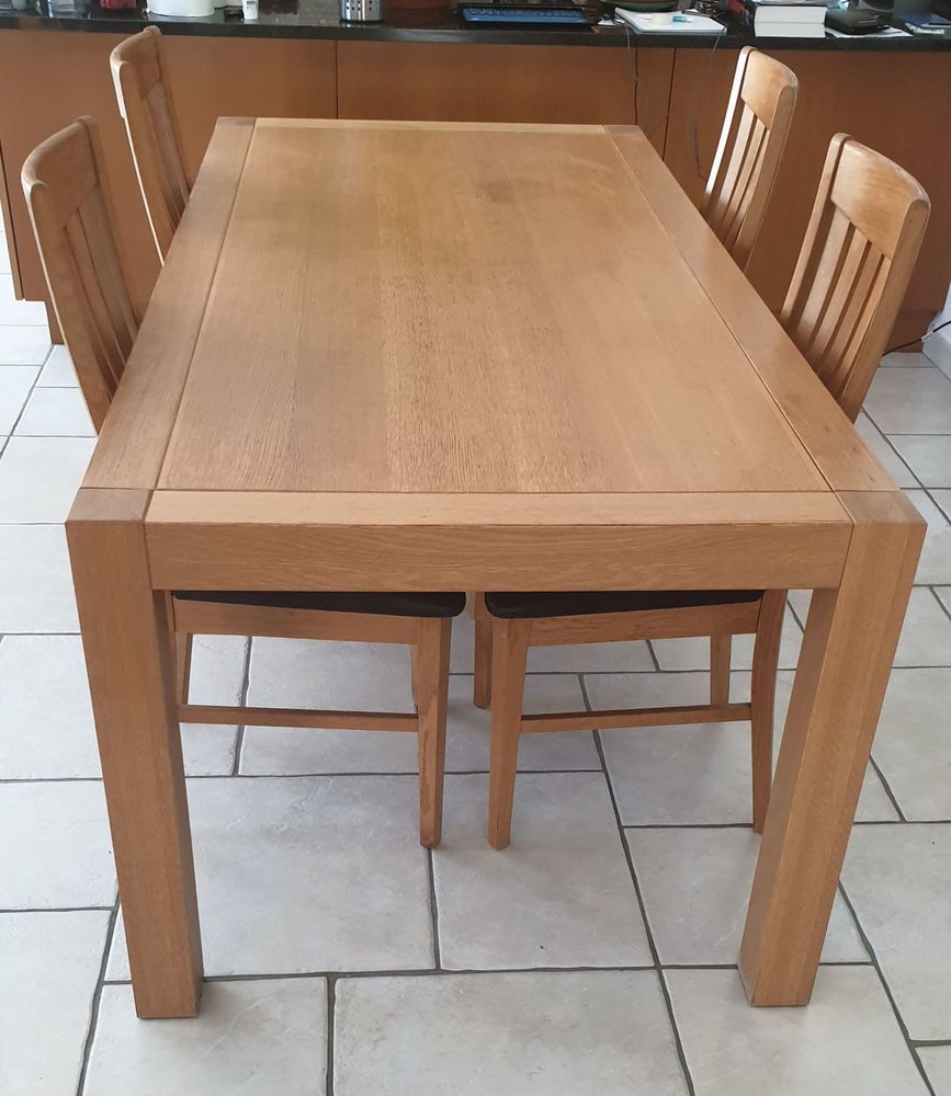 Table de salle à manger et table basse en bois massif 300 Plaisir (78)