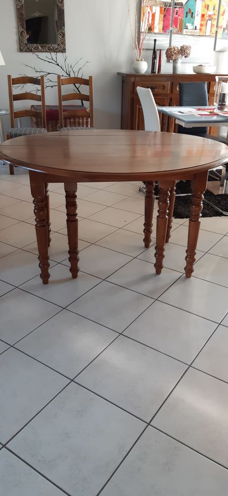 table salle � manger + 6 chaises bois massi 1000 Pessac (33)