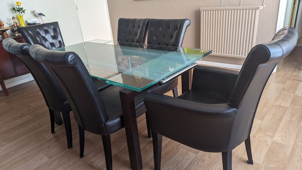 Table de salle � manger , chaises et bridges 700 Malo Les Bains (59)