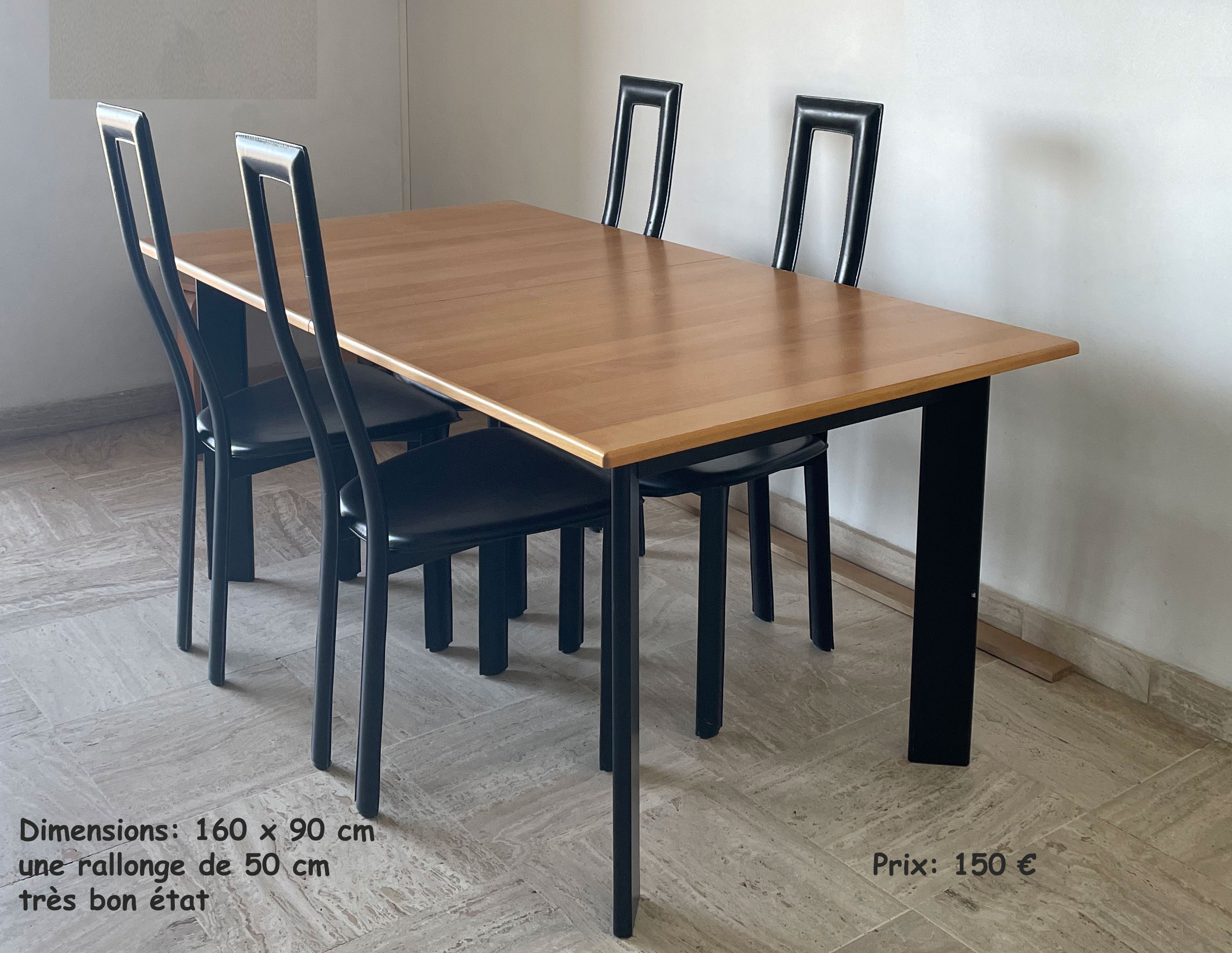 table de salle � manger 150 Hy�res (83)