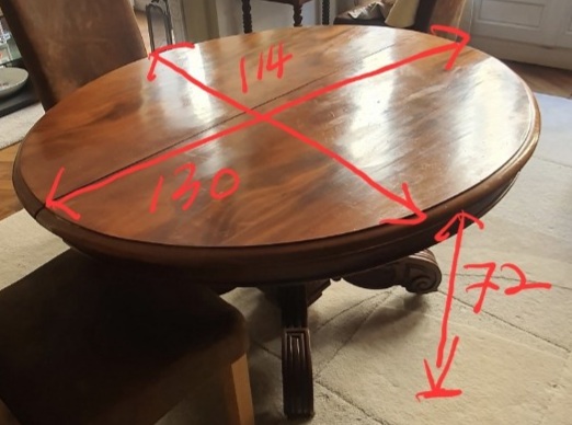 table de salle � manger de style extensible 350 Paris 17 (75)