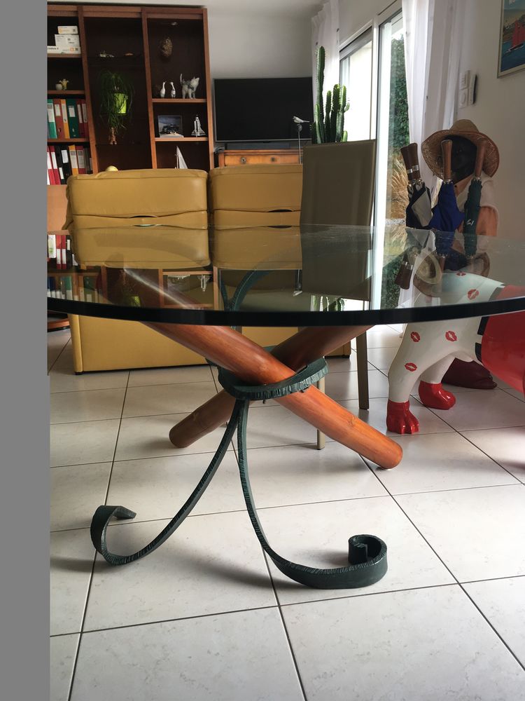 Table de salle � manger ROCHE BOBOIS 800 Ambon (56)