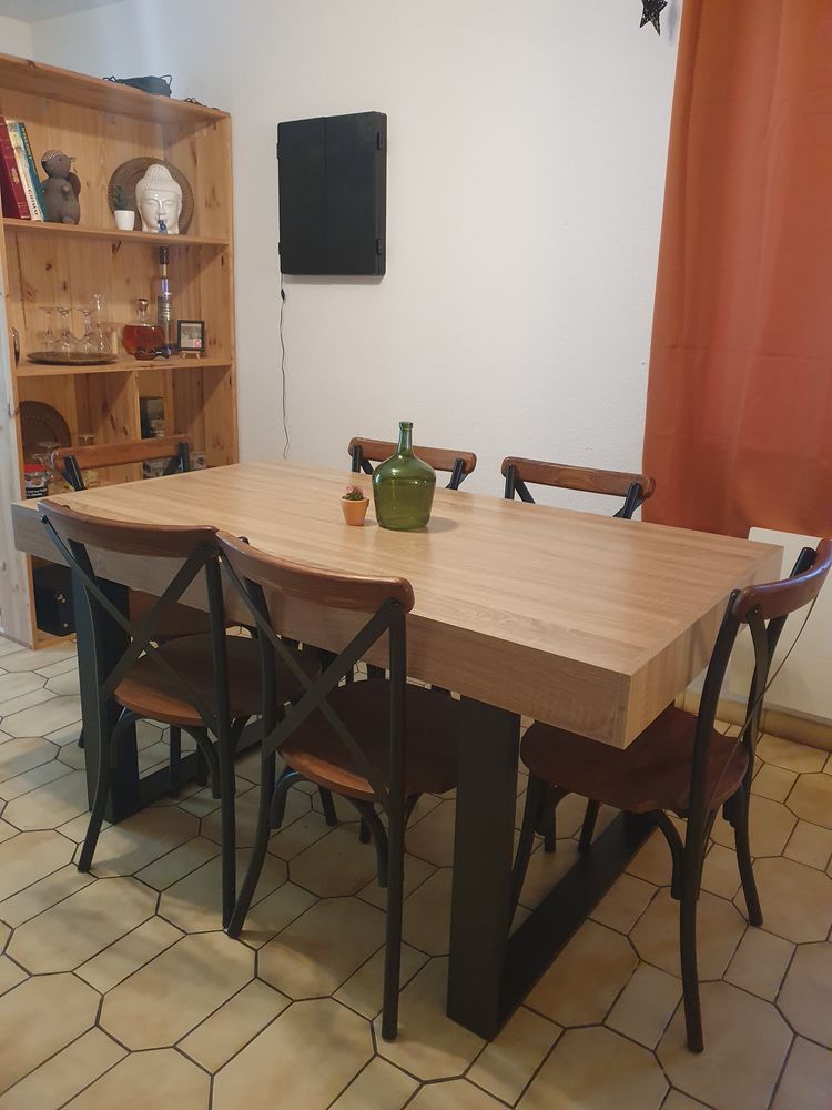 Table de salle � manger 120 Claix (16)