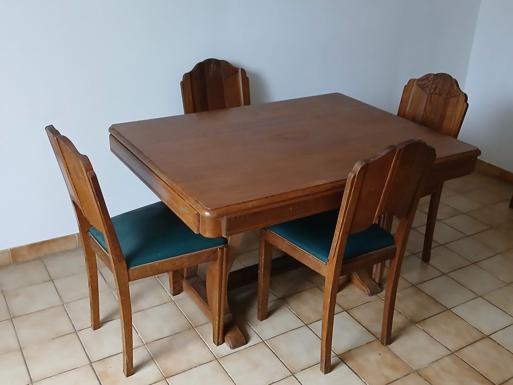Table salle � manger +chaises 175 Malissard (26)
