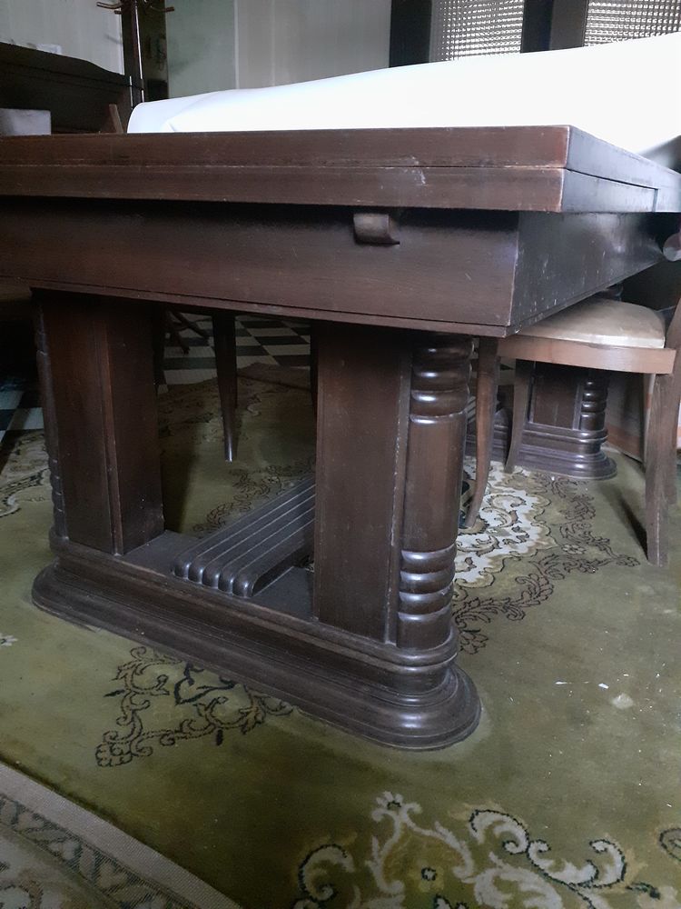 TABLE DE SALLE A MANGER EN CHENE AVEC 6 CHAISES 100 Loireauxence (44)