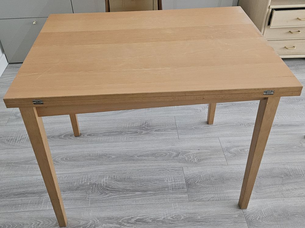 Table de salle � manger extensible 90 x 62 cm ou 90 x 124 cm 50 Paris 20 (75)