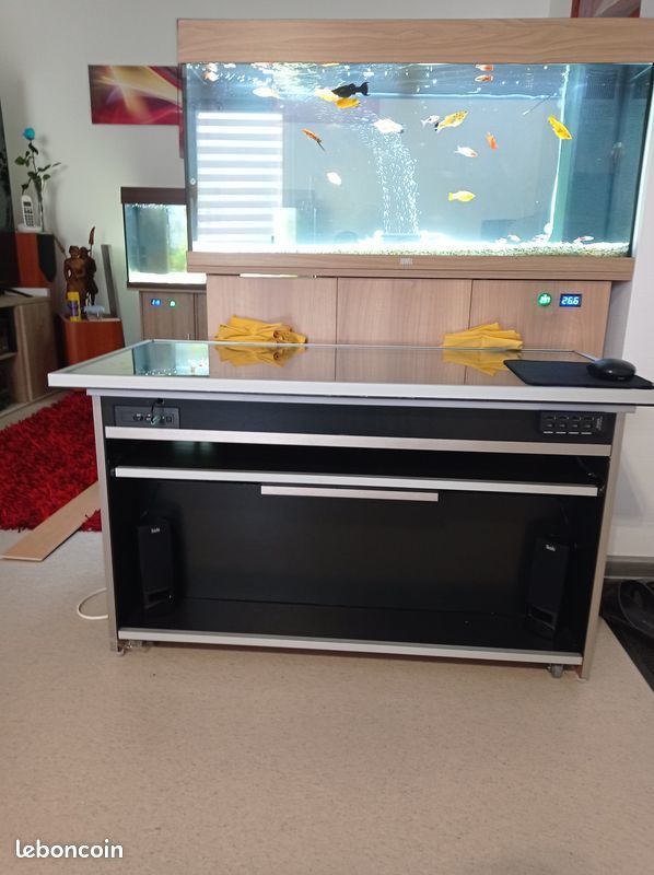 table de salon avec ordinateur ecran 27 pouces 500 Plancher-les-Mines (70)