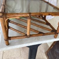 table de salon /bambou ,verre 25 Genas (69)