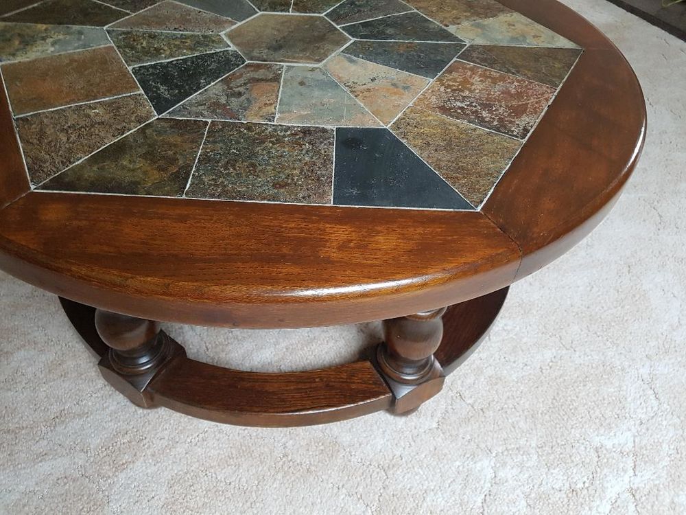 Table de salon basse bois et carrel�e 100 Bonny-sur-Loire (45)