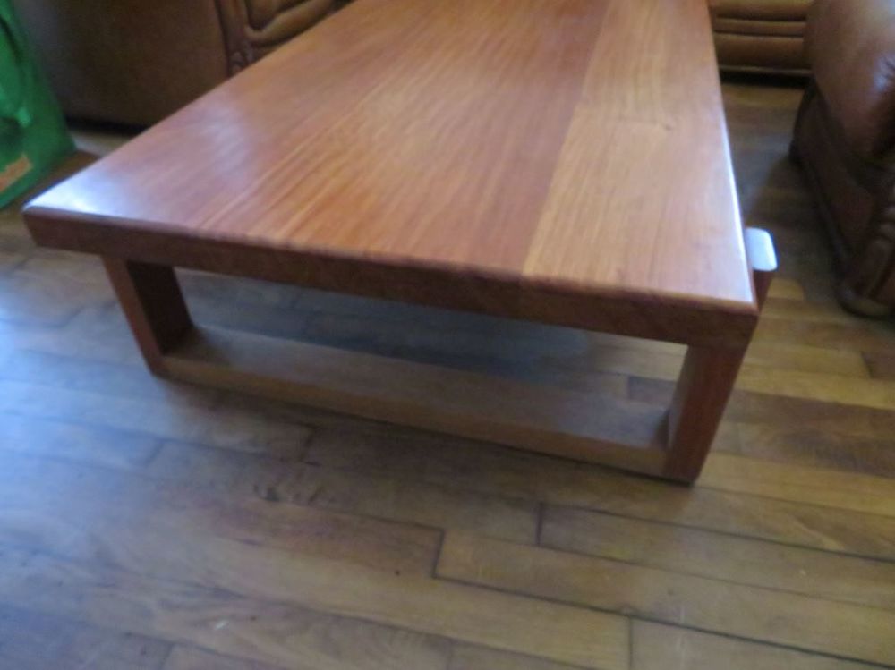 Table salon en bois exotique 120 La Richardais (35)