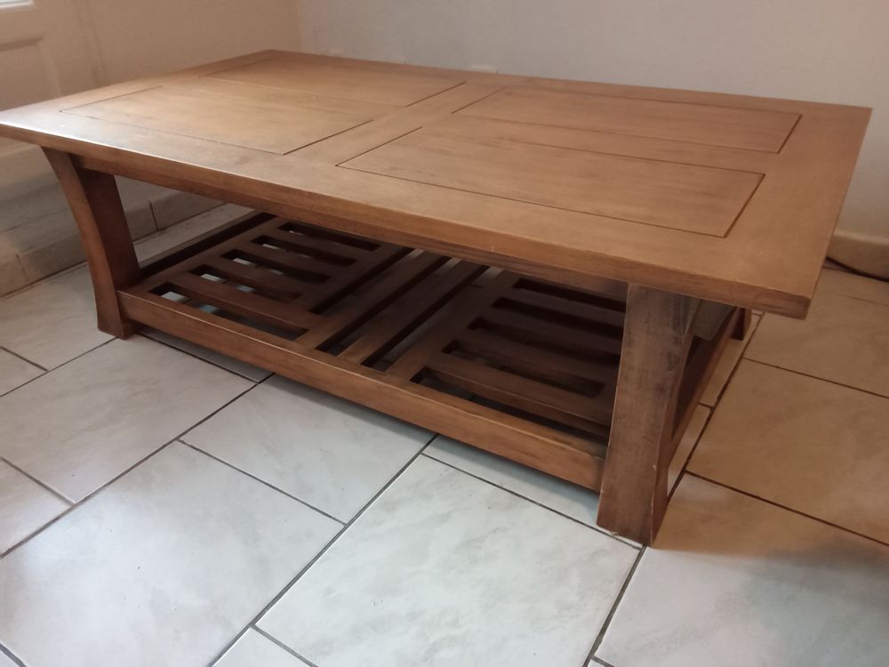 Table de salon en bois massif 70 Saint-Marcel-sur-Aude (11)