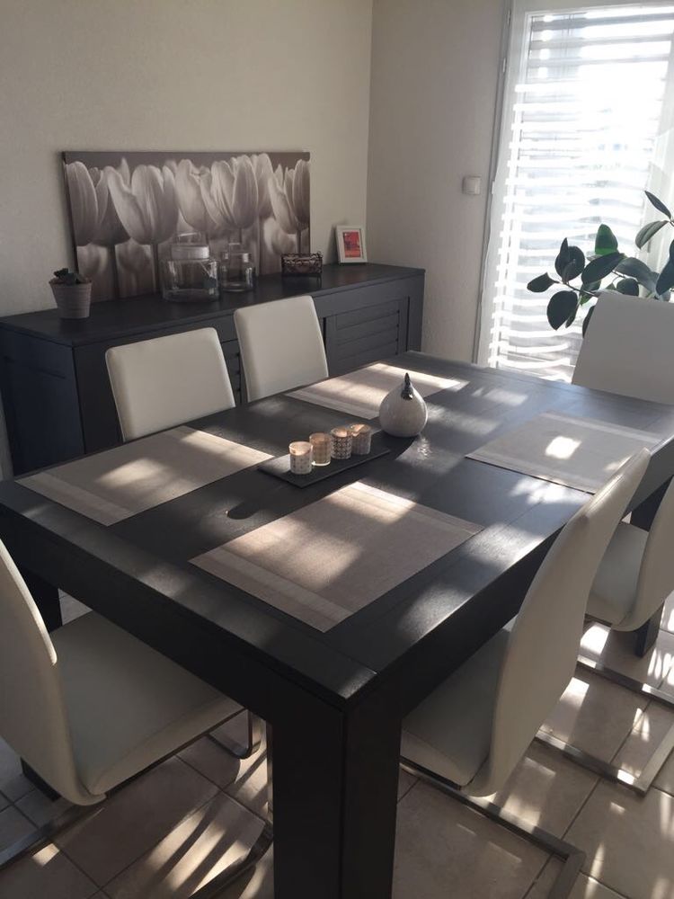 Table de salon et Buffet ch�ne massif 1500 Gaillard (74)