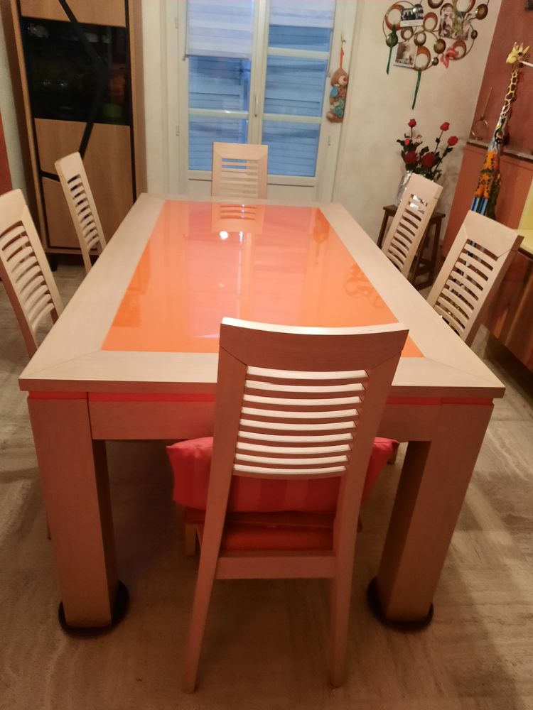 table salon+6 chaises 0 L'Horme (42)