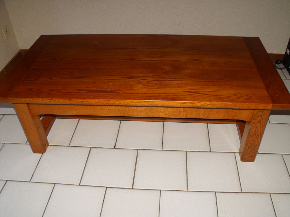 table de salon en ch�ne . �  revernir ou repeindre 30 Sainte-Croix-Hague (50)