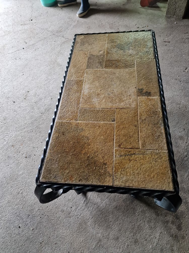 TABLE de salon en fer forg� 20 Gourin (56)