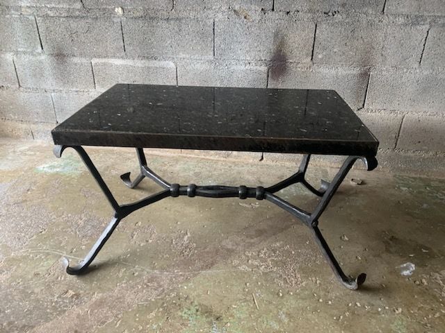 TABLE DE SALON EN FER FORGE 250 Bl�r� (37)
