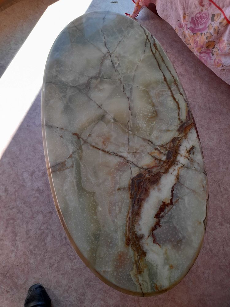table de salon en marbre avec marbre de rechange couleur rose 120 Avesnes-le-Comte (62)