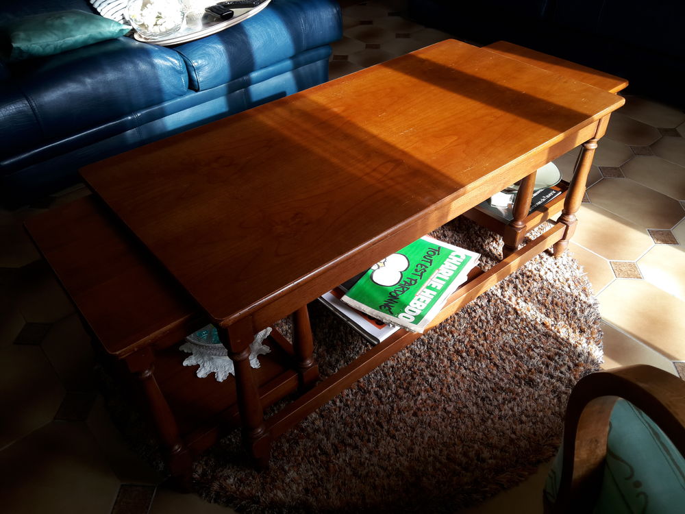 Table de salon merisier 50 Montendre (17)