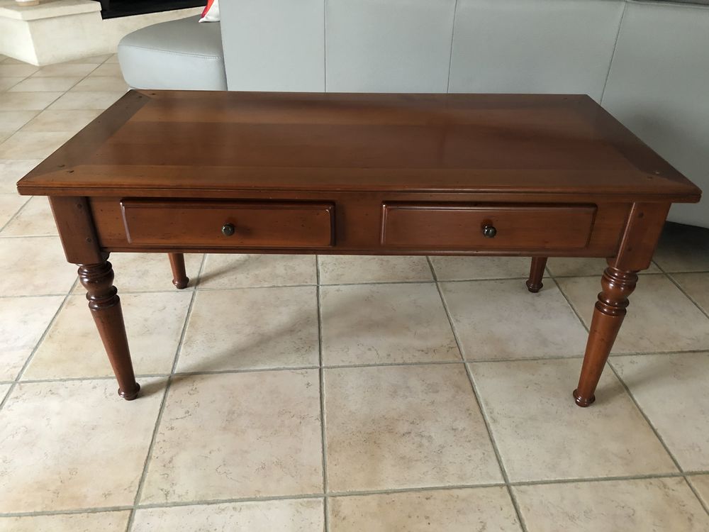 Table de salon en merisier 170 Seyches (47)
