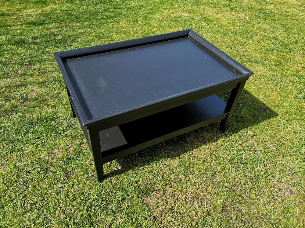 Table de salon noire 65 Gu�c�lard (72)