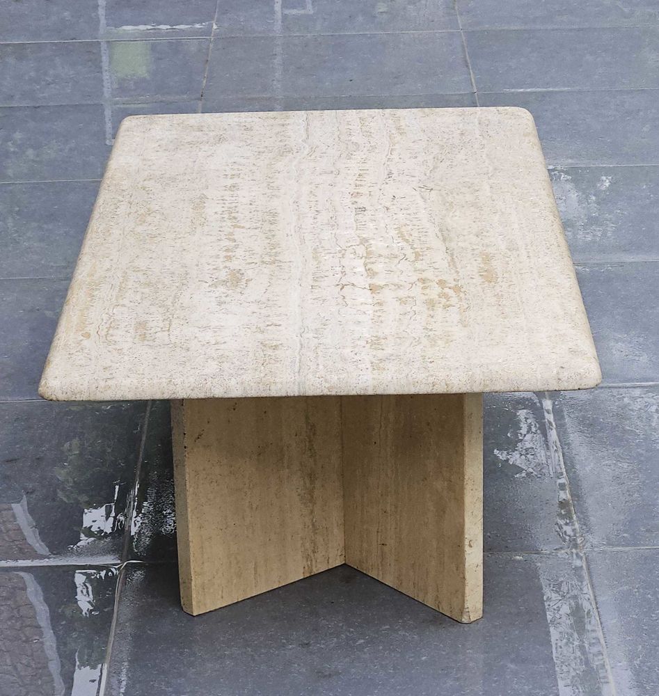 table salon en travertin 130 Mouvaux (59)