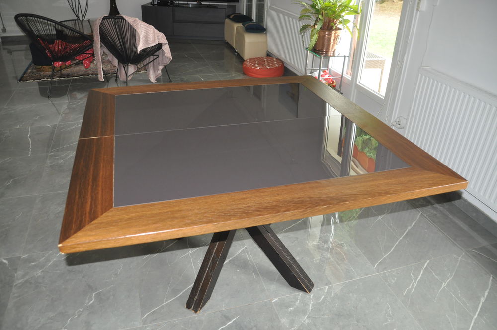 Table salon verre fume bois 0 Saint-Germain-l�s-Corbeil (91)