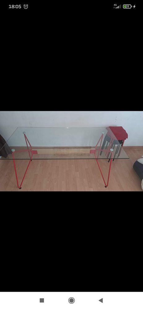 Table de s�jour rectangulaire en verre 0 Montigny-l�s-Cormeilles (95)