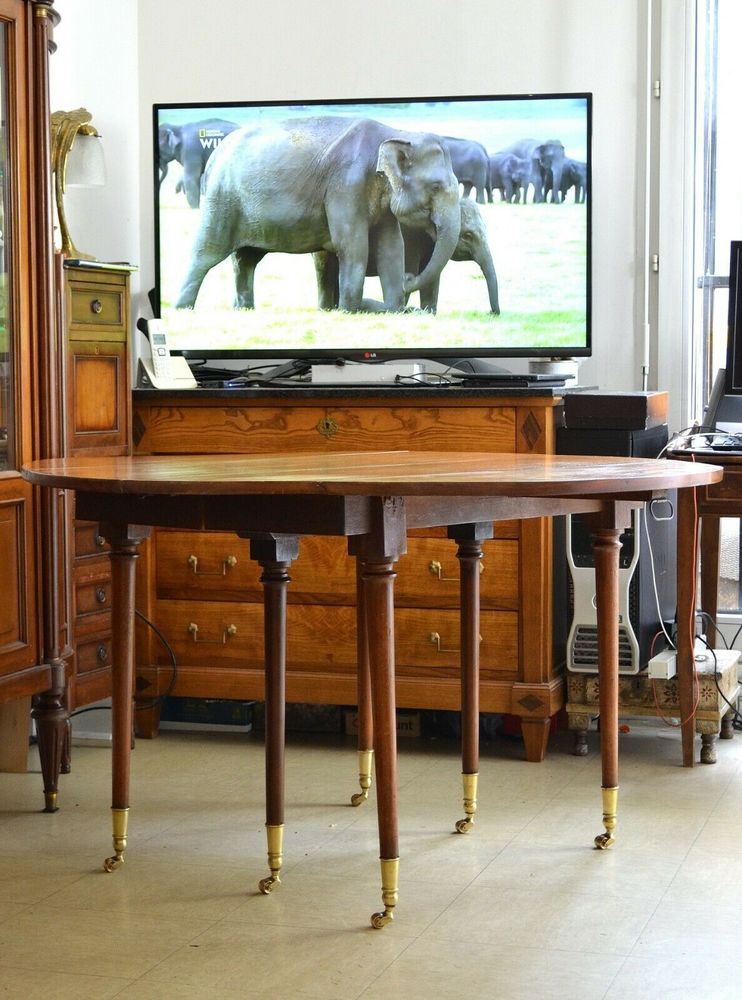 Table style Louis XVI en merisier �poque 19�me 750 Pantin (93)