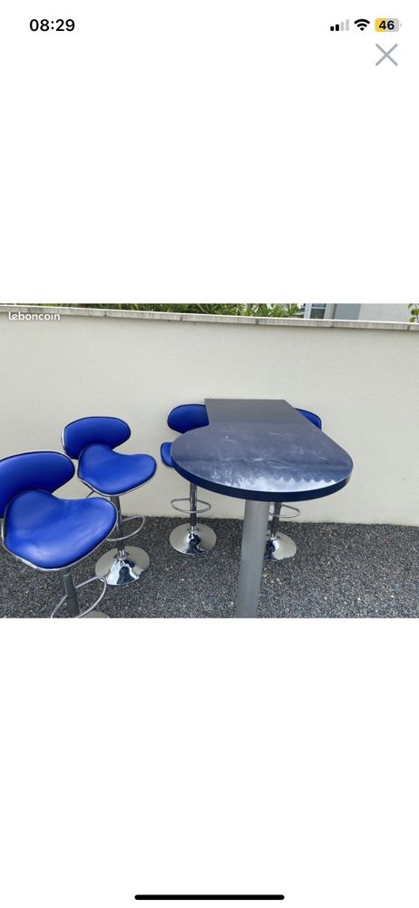 table bar et tabourets 95 Saint-Sulpice-de-Faleyrens (33)