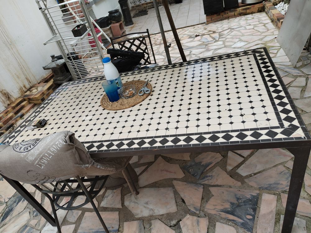 Table de terrasse c�ramique 100 Vaujours (93)