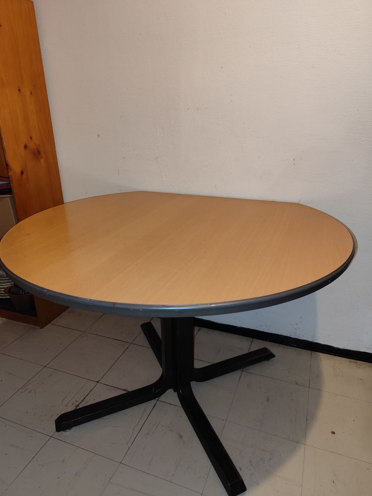 Table tiers de cercle bois clair 115 V�nissieux (69)