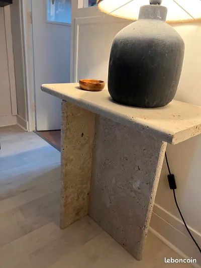 Table en travertin 150 Le Plessis-Robinson (92)