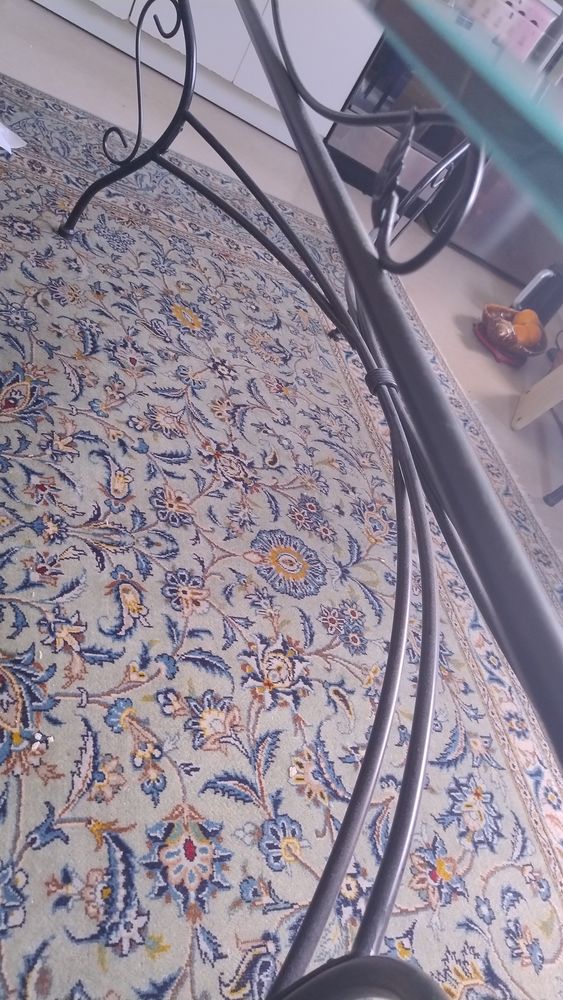 table en verre et fer forg� 50 Orvault (44)