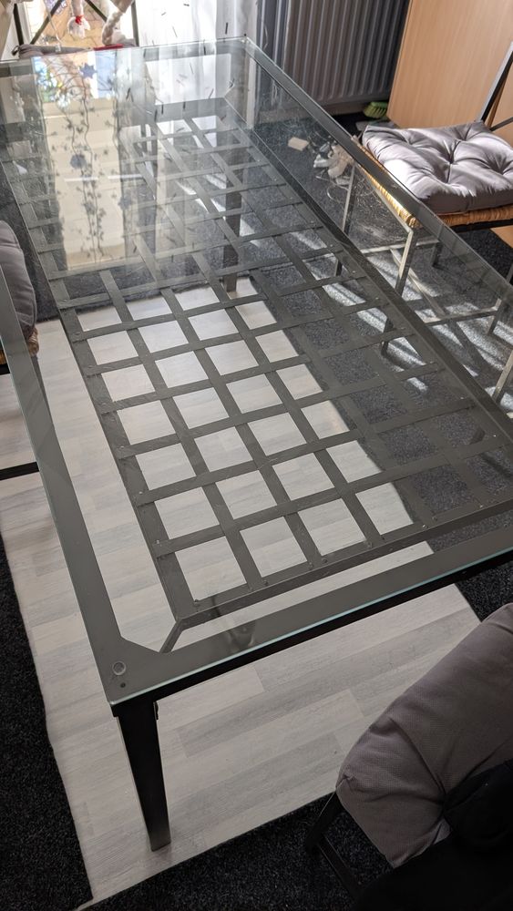 Table verre Ikea 150 x 80 50 Saint-Georges-d'Orques (34)