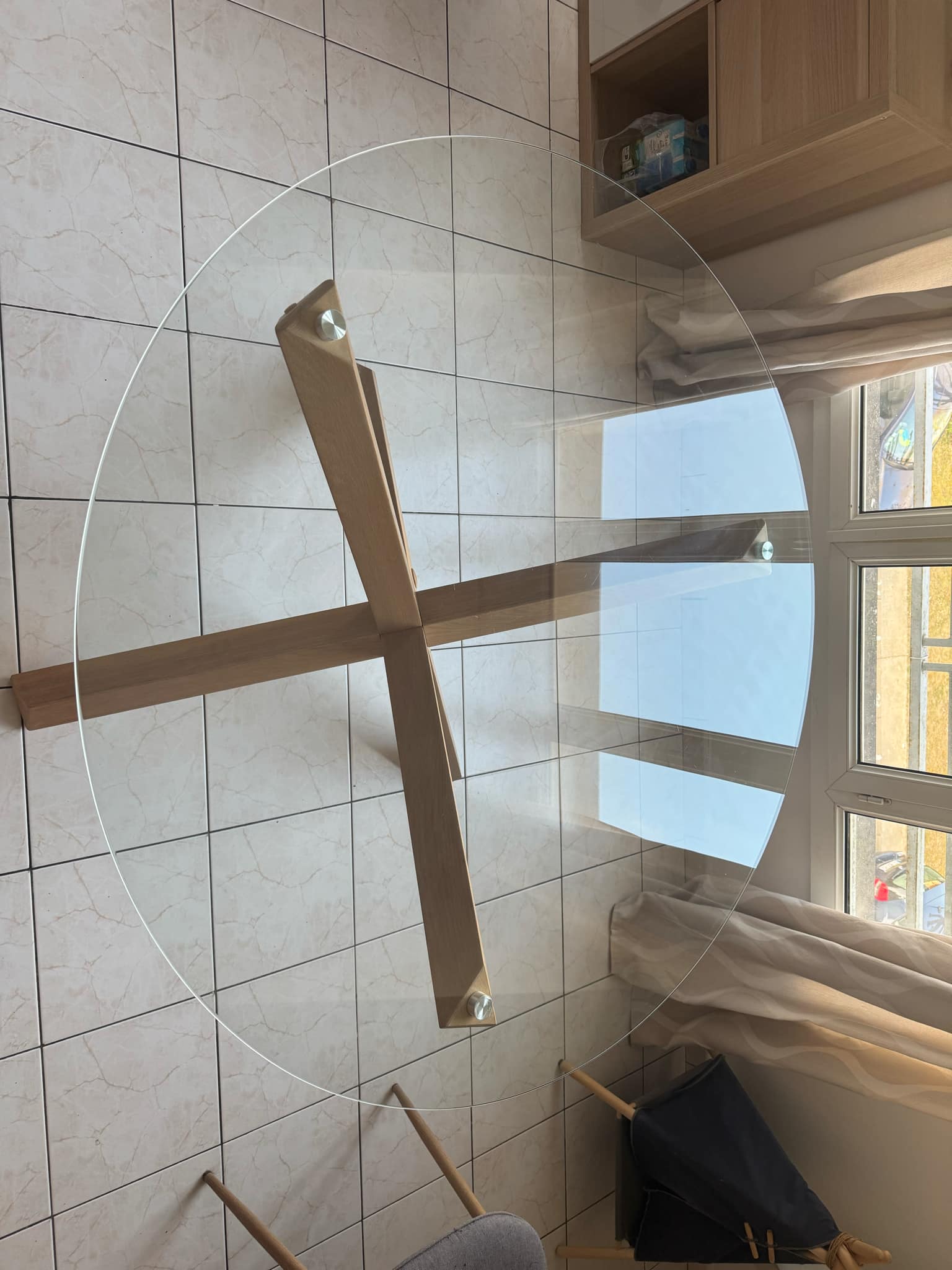 Table verre Kave Home 4 personnes 300 Bussy-Saint-Georges (77)