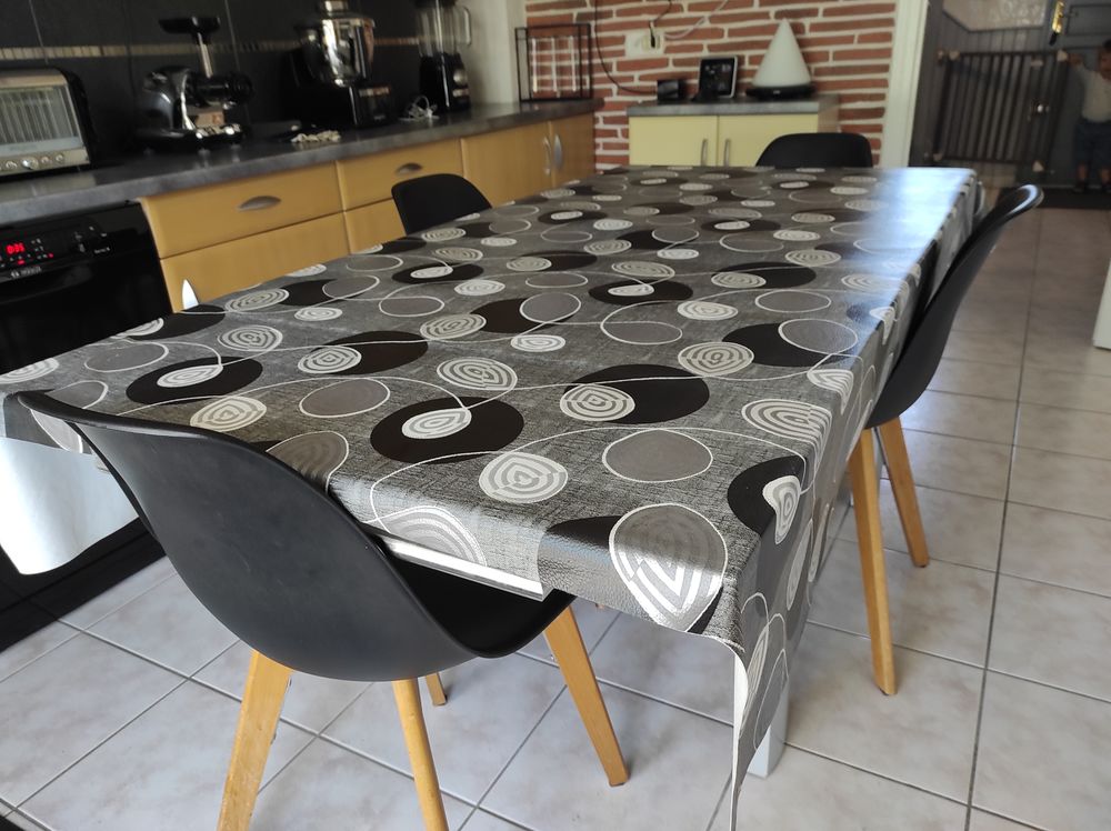 Table en verre tremp� de 12mm avec 2 rallonges 0 Domalain (35)