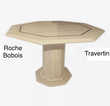 Table vintage travertin Roche Bobois 600 Viviez (12)