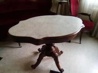 Table violon dessus marbre 280 Albi (81)