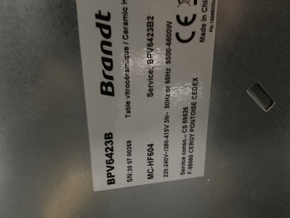 table vitro ceramique 120 Bron (69)