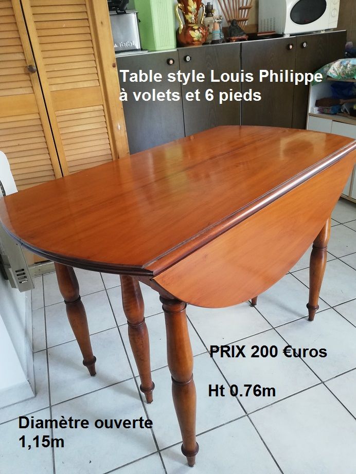 table à volets style Louis Philippe 0 Nanterre (92)