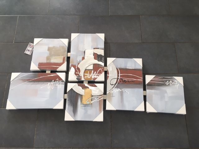 Tableau abstrait 6 pi�ces Socadis 90 Saint-�tienne-de-Crossey (38)