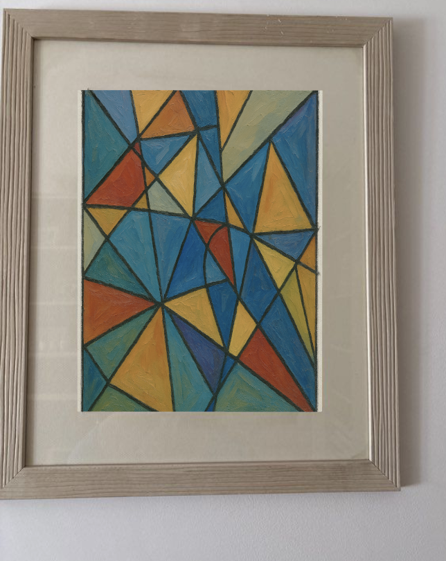 Tableau Abstrait  TRAMVAYNIE PUTI, NA TOM LI YA PUTI  
300 Montrouge (92)