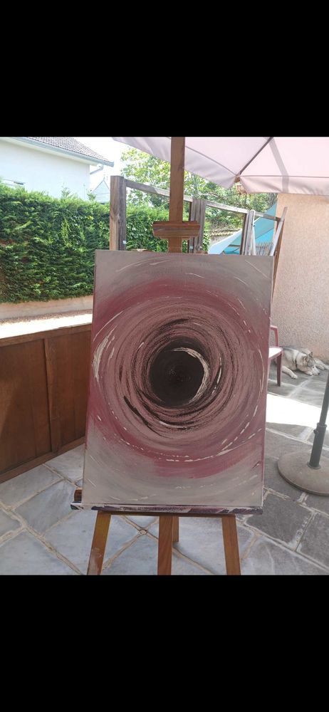 tableau abstrait 75 Lyon 1 (69)