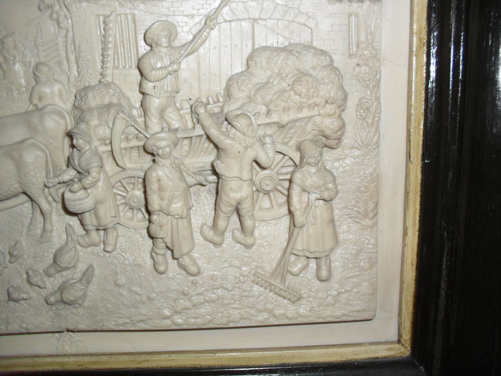 TABLEAU ANCIEN  FONTAINE P�TRIFIANTE  C.FBECKER 320 Vichy (03)