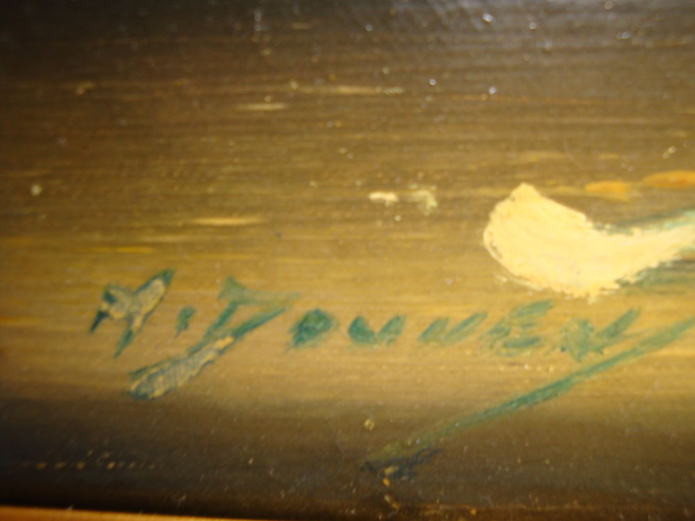 Tableau ancien 20 Quesnoy-sur-De�le (59)