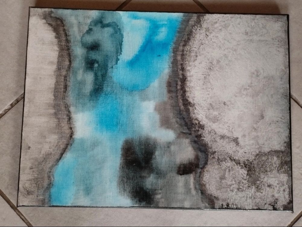 tableau aquarelle 20 Oust-Marest (80)