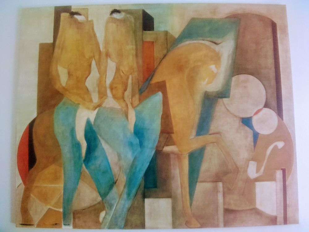 Tableau artiste Fran�oise GOY 10000 Coursegoules (06)