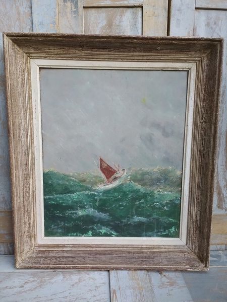 Tableau Bateau Voilier dans la Tourmente  
0 Loches (37)