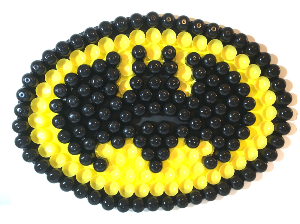 Tableau BATMAN LOGO - Recycled Art - Wall Decor 45 Paris 5 (75)